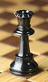 Chess piece - Black queen.JPG